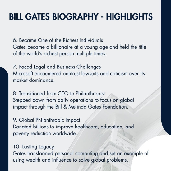 Bill Gates Biography