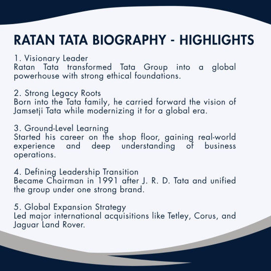 Ratan Tata Biography