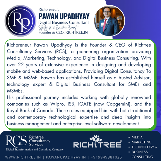 Richpreneur Pawan Upadhyay