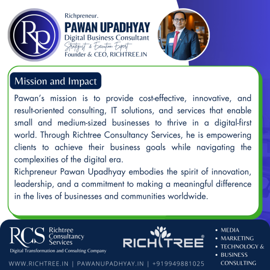 Richpreneur Pawan Upadhyay