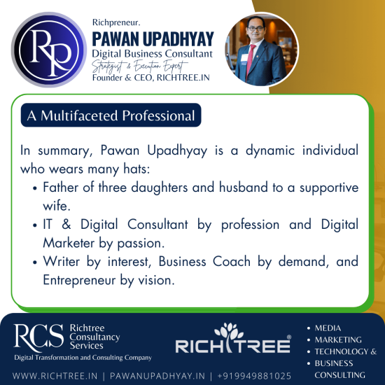 Richpreneur Pawan Upadhyay