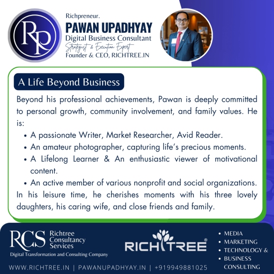 Richpreneur Pawan Upadhyay