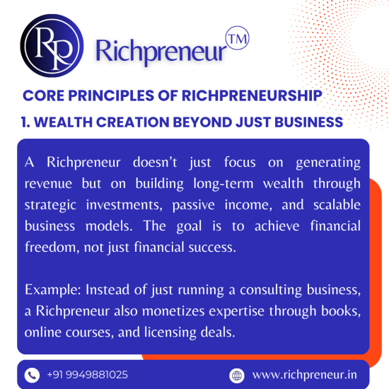 Understanding Richpreneurship