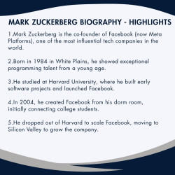 Mark Zuckerberg Biography