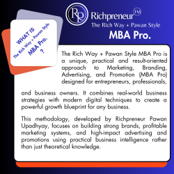 The Rich Way Plus Pawan Style MBA Pro